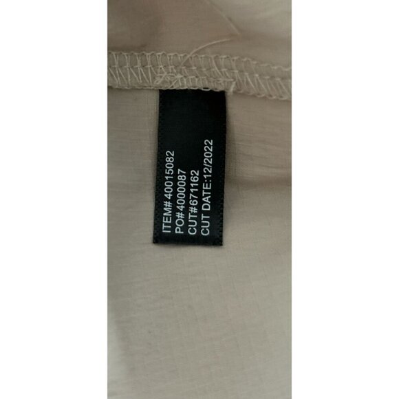 TORRID Happy Camper Stretch Woven Light Weight Active Vest Beige Size Large/12 - Picture 13 of 13